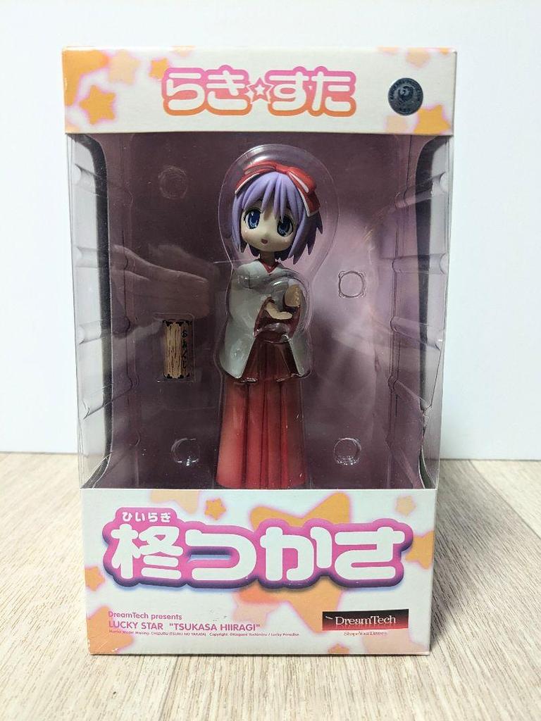 [USED] Lucky Star Hiiragi Tsukasa Shrine Maiden Ver. Complete Figure (Opened)