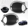 Car Front Fog Light Lamp Bezel Trim Cover For Nissan Qashqai J11 MK2 2014 2015 2016 2017 Fog Lamp Frame Cover Auto Accessories