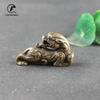Vintage Chinese Mythological Animal Lucky Pixiu Figurines Miniatures Home Decoration Crafts Accessories Desktop Ornaments