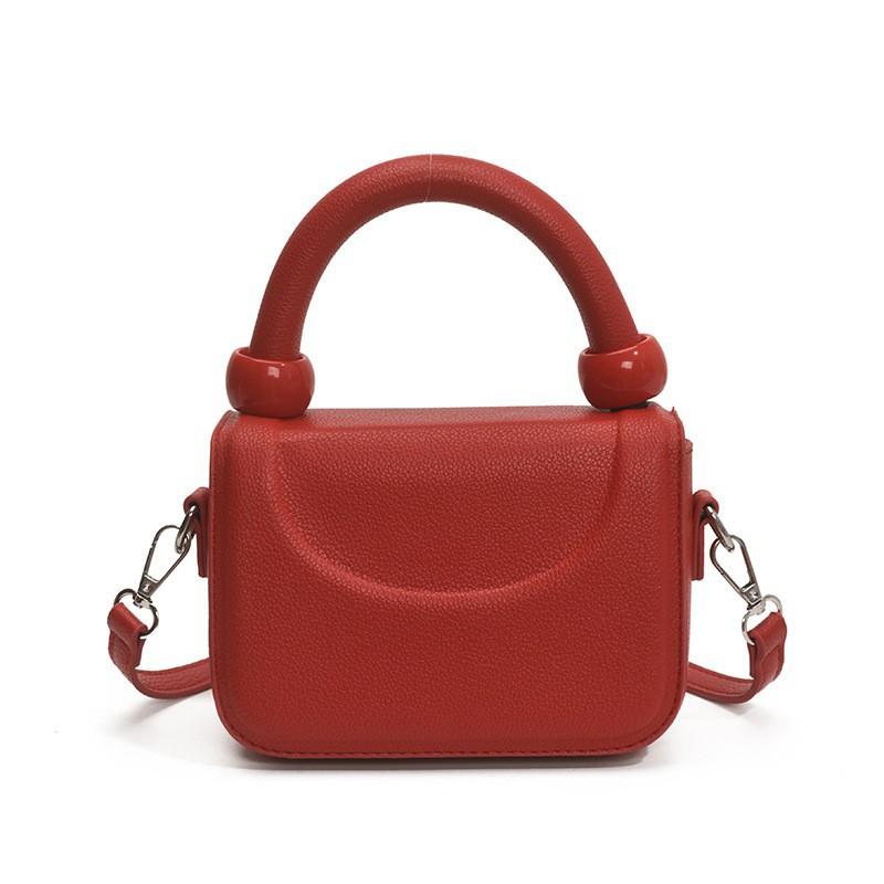Handbag Bag 2025 New Casual Trend Niche Design Cross-body Fashionable Portable Single-shoulder Small Square
