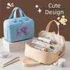 Solid Color Cosmetic Storage Bag Large Capacity Toiletries Storage Pouch  Outdoor