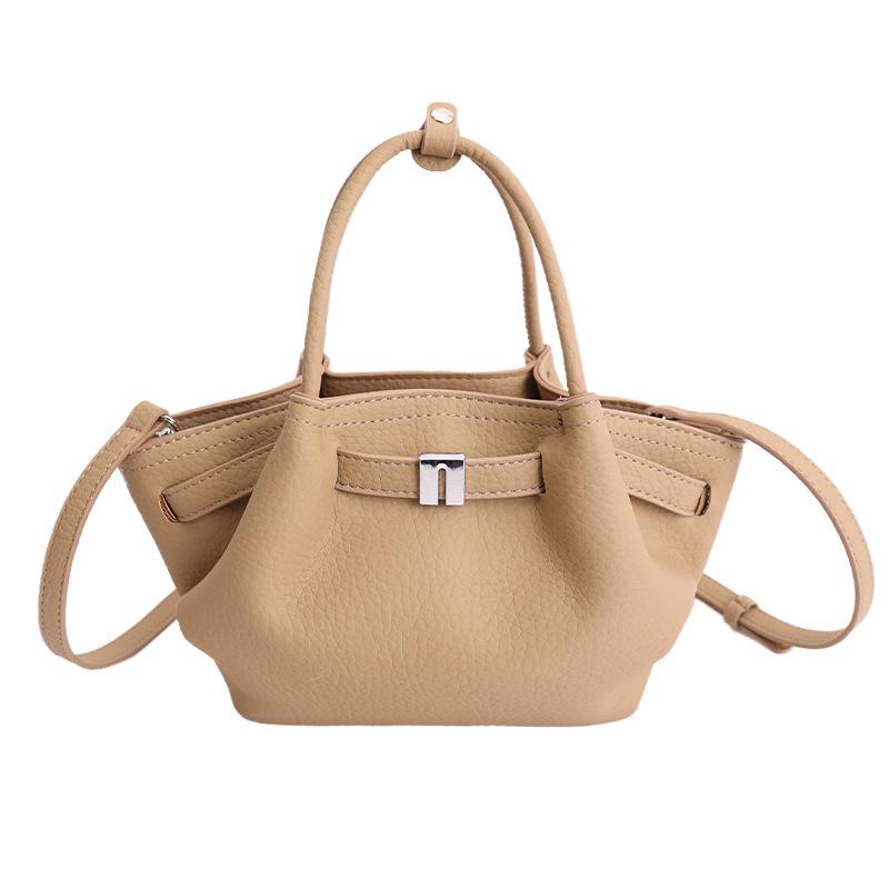 Bucket Bag - Women's Large Capacity Handbag, Versatile Grocery Bag, Single Shoulder Crossbody Bag