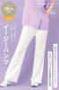 Nursery Women's Easy Pants, Stretch, Moisture-Wicking, Quick-Drying, UV Protection, Medical White Coat, Nurse Uniform, Size M, Pink, 283202A