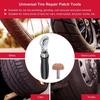 1 Set Tire Repair Patch Tools Kit Tire Patch Roller With Tire Wheel Repair Grinding Head Buffing Wheel (42 Mm)