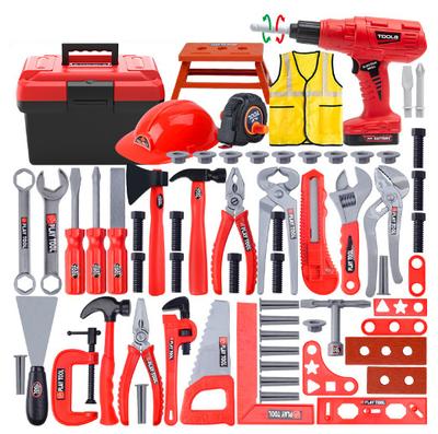 Kids Tool Set 41/69 Pcs Toddler Tool Set with Electronic Toy Drill& Tool Box,Pretend Play Toys for Kids,Construction Kits Toys for Kids Boys