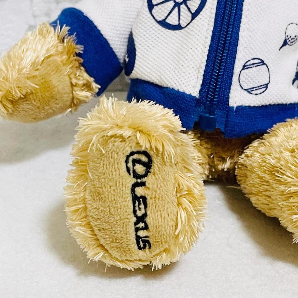 [USED] LEXUS Teddy Bear Lexus Ball Games Plush Toy