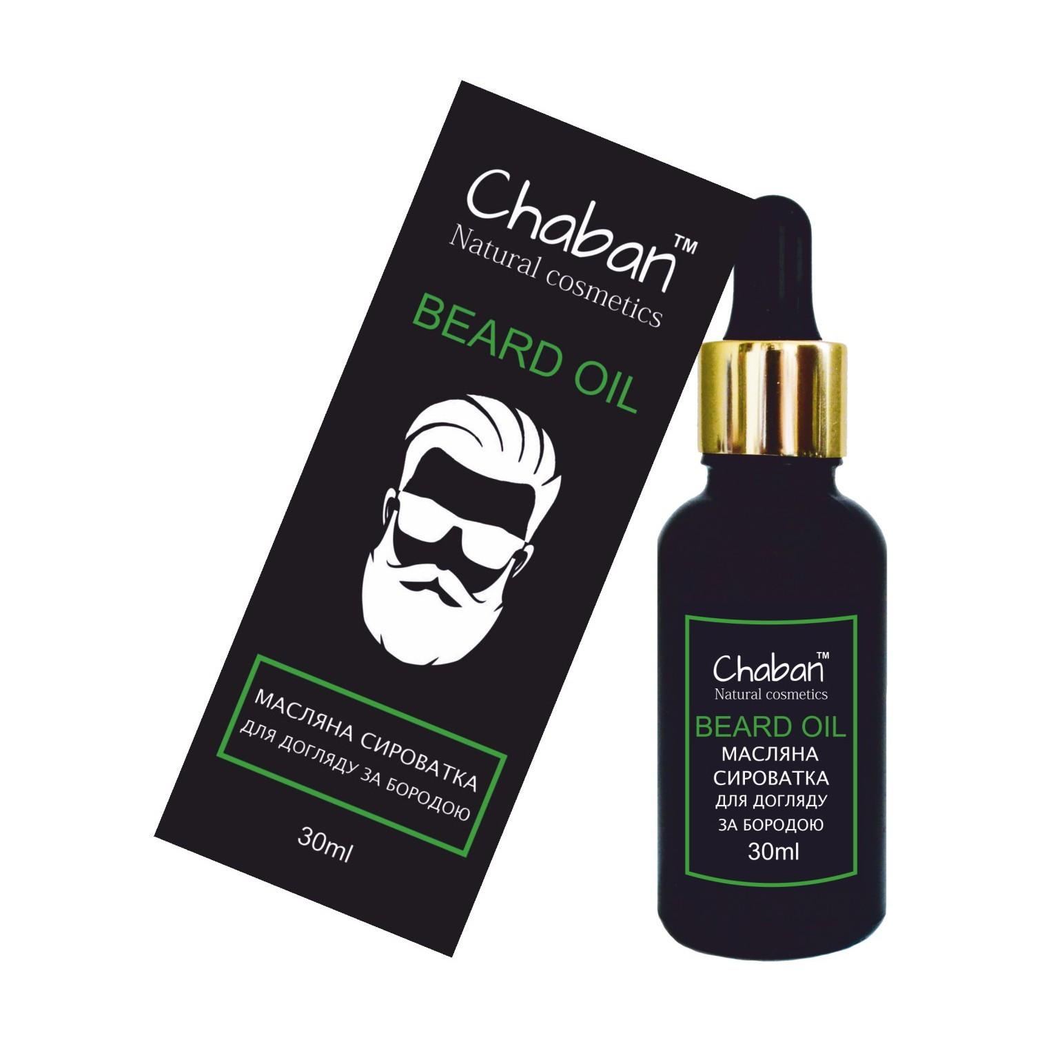 

Oil serum for beard TM Chaban Caring 30 ml 00202