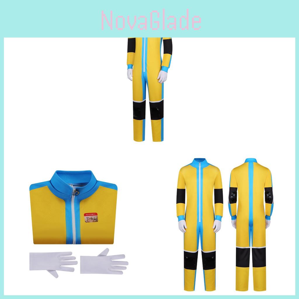 Dispatch Superhero Cosplay Costume With Water Active Bodysuit For Game Fans