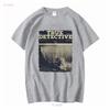 Ästhetisches True Detective Vintage Halloween Horrorfilm Streetwear T-Shirt lange oder kurze Ärmel vintage gewaschen Streetwear