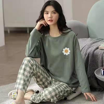 Ladies Pajamas Loungewear Set Women's Spring and Autumn Style Long Sleeved Autumn Winter Loungewear Women's Pajama