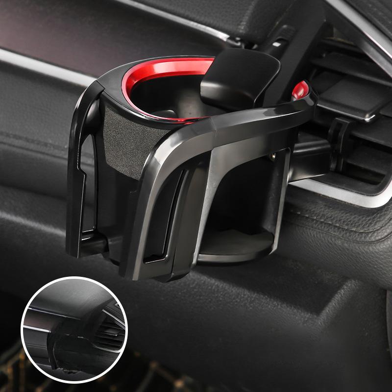 

2 в 1 автомобильный держатель для стакана с креплением для телефона, устойчивая к сотрясениям подставка для телефона, держатель для воды, напитков, бутылок, детали интерьера