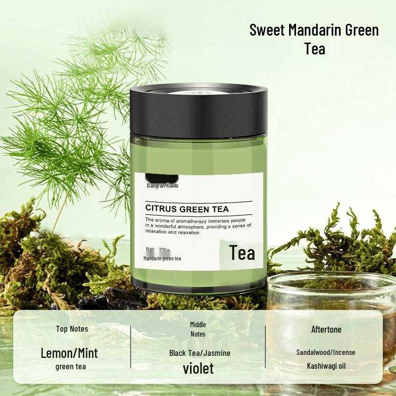 2025 Долгоиграющий автомобильный освежитель воздуха с ароматом чая: Продвинутый твердый бальзам для ароматизации салона автомобиля