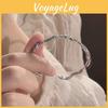 Wave Highend Blue Womens Bracelet Unique Geometric Shape Ideal For Giving Gift