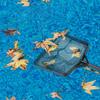 Rete Raccogli Foglie Mini Piscina Rete a Maglia Fine Telaio in Plastica Solida Portatile Grande Capacità Robusta Rete per Pulizia Piscina Foglie Detriti Fini Accessori Piscina