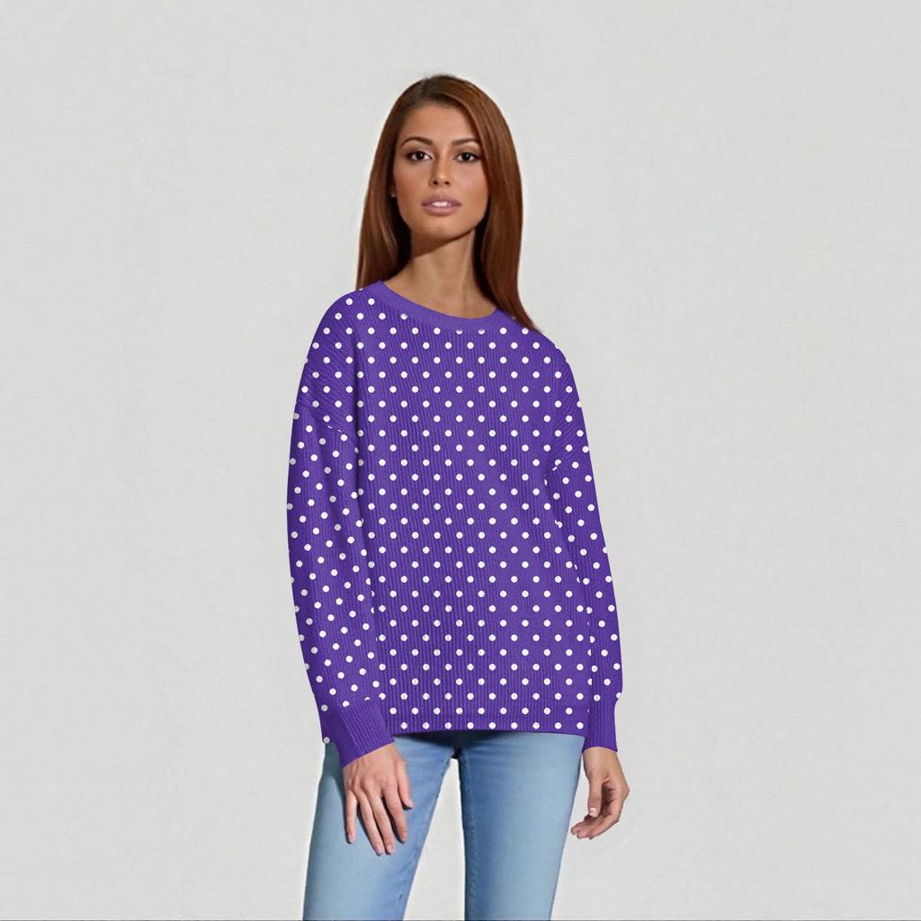 Women's Daily Casual Tops  Knitted Sweater