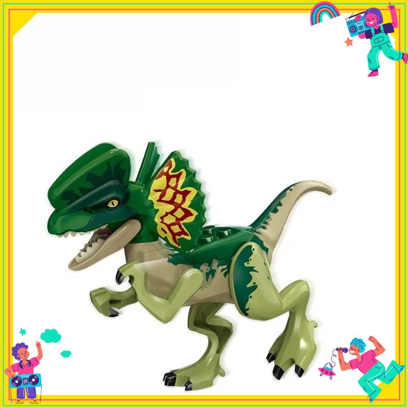 סדרת יורה פארק עולם הדינוזאורים מיני דינוזאור ערכת בנייה בנושא צעצועים וחלקים ניידים קוביות בניין צעצועי חינוך לתינוק