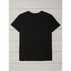 European sizes Men'S Retro Russian Cyrillic Text Print T-Shirt - Black with White Lettering, Breathable Slightly Stretch Fabric