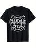 180gFamily Camping Team Matching T-Shirt- Soft