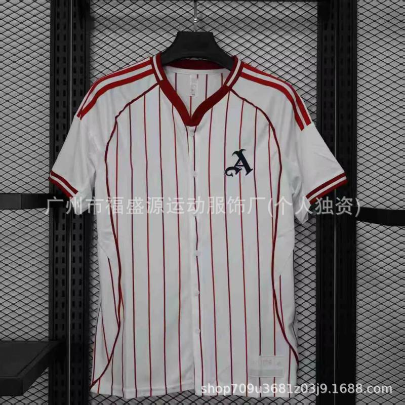 2526 Football Uniforms Jerseys Real Madrid Arsenal Chelsea Bayern Paris Short-sleeved Casual Suits