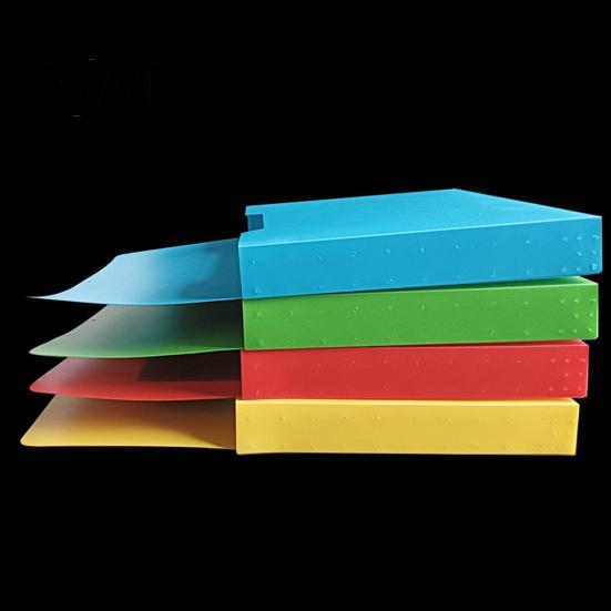 Plastic Document Pocket File Holder with Large Magnetic Back, Wall Hanging Folder for Whiteboard Organizer, A4 Paper Organizer Case Refrigerator