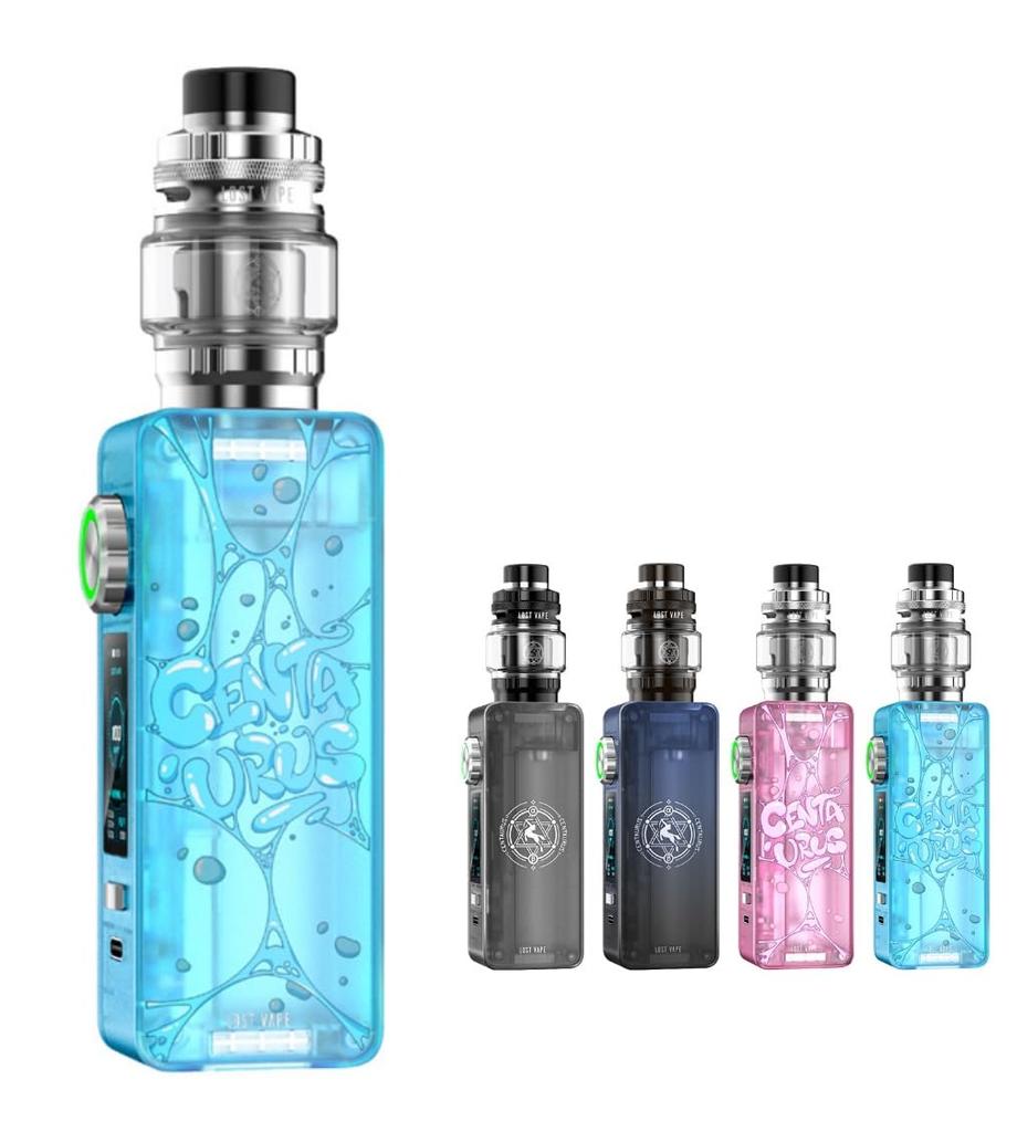 Lost Vape Centaurus N100 Mod Starter Kit with Centaurus Sub Ohm Tank (5ml) for Lost Vape Centaurus Electronic Cigarettes (Blue Waves)