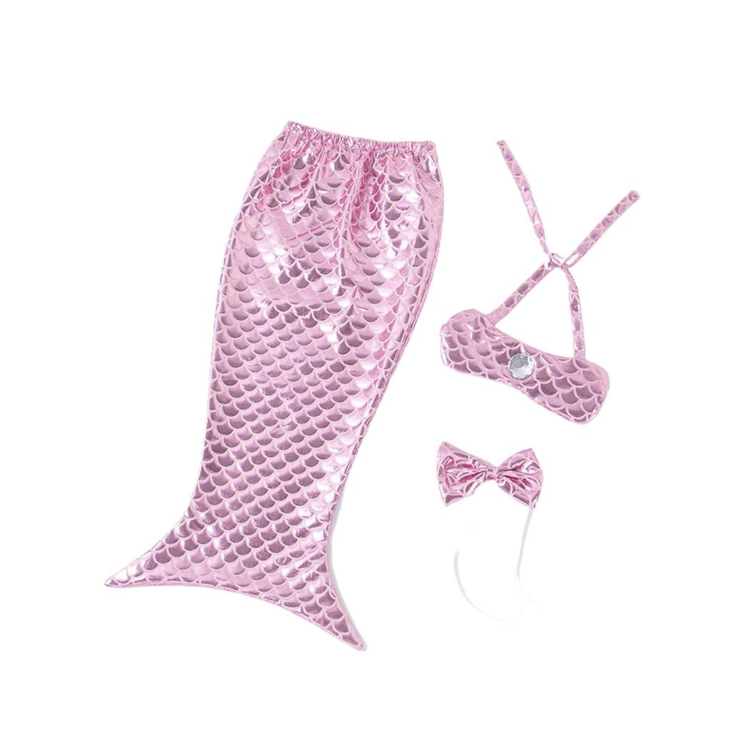 Lovely Puppy Beach Dress Skirt Scale Dress Mermaid Bowknot Beach Outfit Skirt Colorful Costume Pet Outfit Party