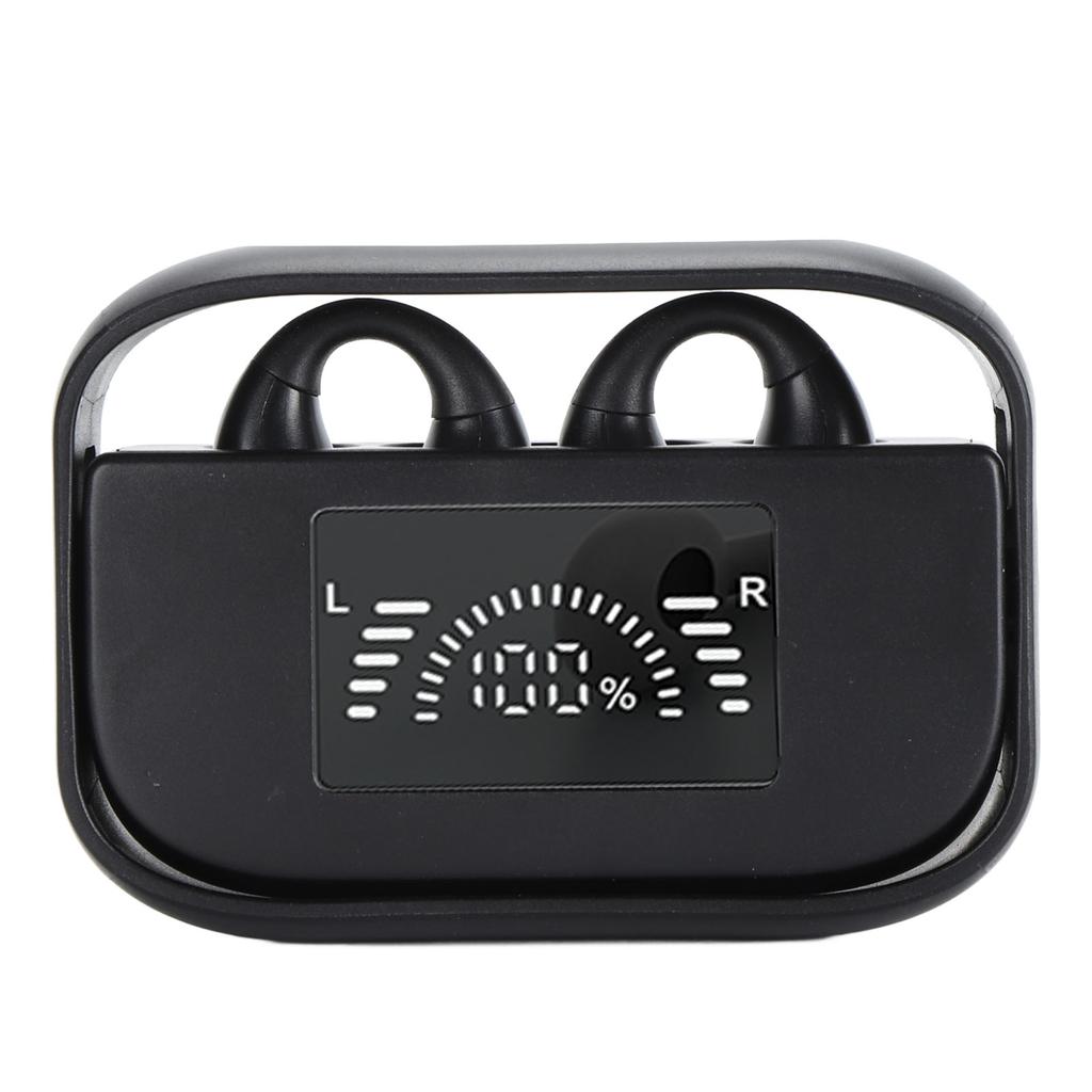 Clip On Headphones 5.3 IPX5 Waterproof Ergonomic Wireless Clip On Earbuds for Running Fitness