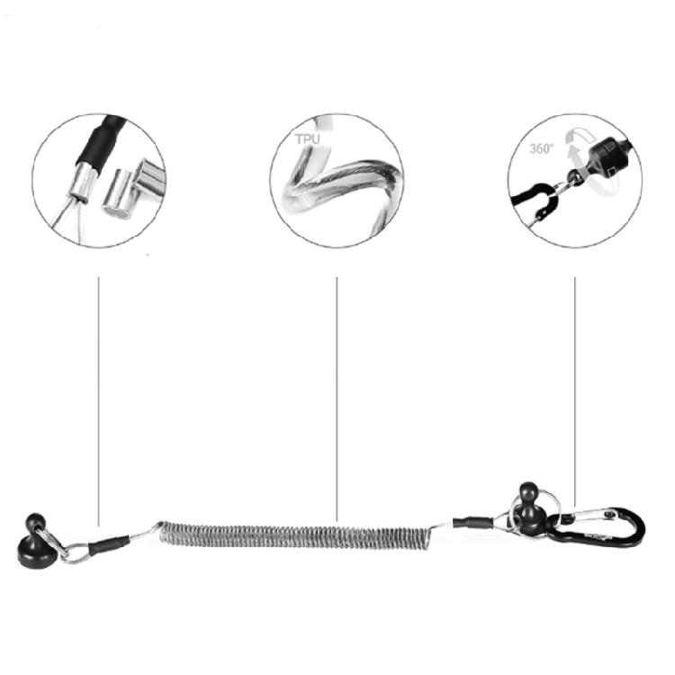 Fishing Magnetic Net Release for Fly Fishing Magnetic Quick Release Keychains