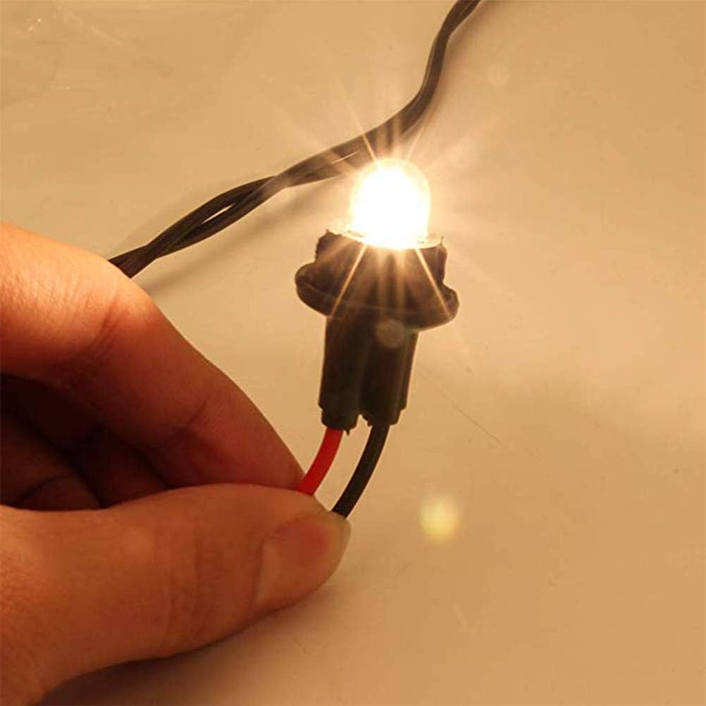 Senzeal T10 W5W 194 LED Bulbs 921 Sockets Adapter Rubber + Copper Wire 6pcs