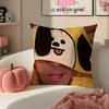 JJimmy FFallon Meme Cushion Cover Pillowcase Short Plush Invisible Zipper Room Sofa Cushion Cover