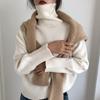 Retro Koreanischer Stil Strickpullover mit hoher Taille für Herbst & Winter