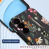 Applicable to Samsung S25Ultra floral mobile phone case S24 liquid S22 straight edge small fresh flower anti-drop protective case