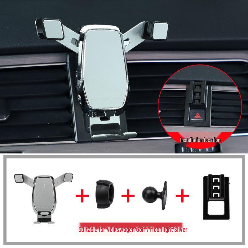 Trådlös laddningshållare för telefon för VW Teramont/Golf 7