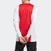 Adidas Alphabet Print Colorblock Crewneck Long Sleeve T-Shirt Men Tops Red IN4723