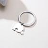 Personalized 3pcs Set Stainless Steel Heart Puzzle Keychain Family Mother Sister Daughter Keychain Friendship Custom Gifts