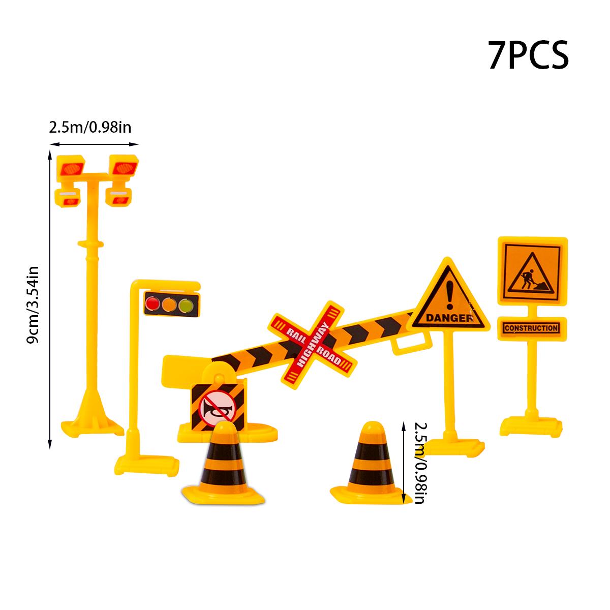 

Excavator Car Crane Tractor Birthday Cake Toppers Engineering Construction Party Decor Boy Kid One Year 1st Birthday Party Cake