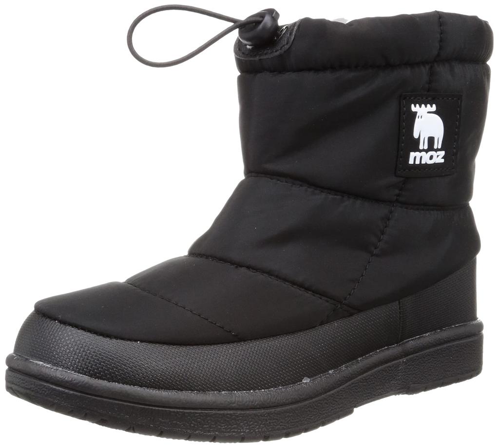 Mozu MZ539 Lightweight Size cm Waterproof, Non-Slip Boots, Black, 24.0