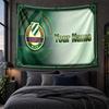 Personalized Tapestry Wall Hanging Rapid Wien FC Pattern Art Background Cloth