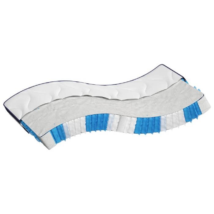 VidaXL Pocket Spring Mattress Medium Firmness 140x200 Cm 372853