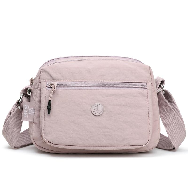 Lightweight Nylon Crossbody Bag for Women Casual Shoulder Handbag with Multi Pockets