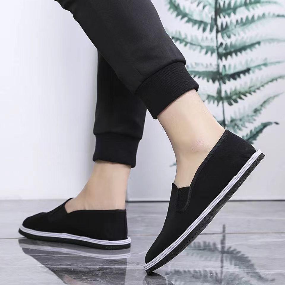 Old ******* Cloth Shoes Men's Dad Slip-resistant Breathable Work Shoes Casual S**t Sole Middle-aged and Elderly ****** and Summer Men's Men's Shoes