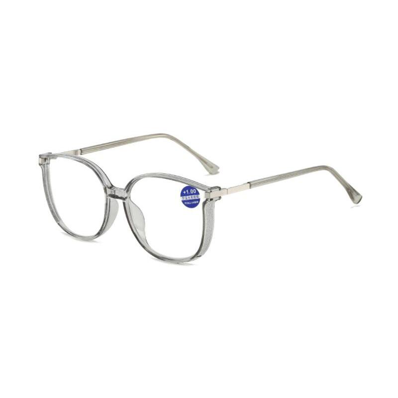 

Очки для чтения Женские Мужские Квадратные Линзы по рецепту Мультифокальные Очки Очки для компьютера с защитой от синего света Оправы Lentes +400