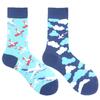 AB Professional Design Funny Socks Men Happy Animal Music Beer Skarpetki Sokken Hip Hop Big Size Meias Skateboard Divertidos
