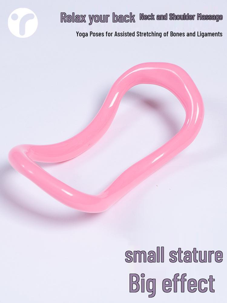 Yoga Circle for Shoulder & Back Opening, Leg & Shoulder Slimming, Stretching, and Fitness - Beautiful Back Magic Ring