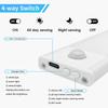 Ambient Light Human Body Sensor Light People Come To Light Led Rechargeable Long Cabinet Wardrobe Stairs Induction Night Light