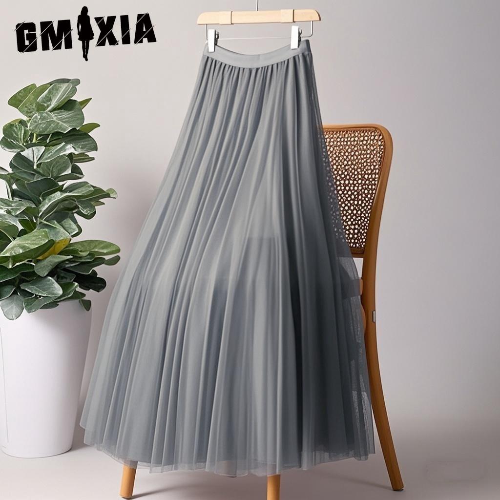 GMXIA 28 Colors Women's Fashion Casual Summer Spring Skirt