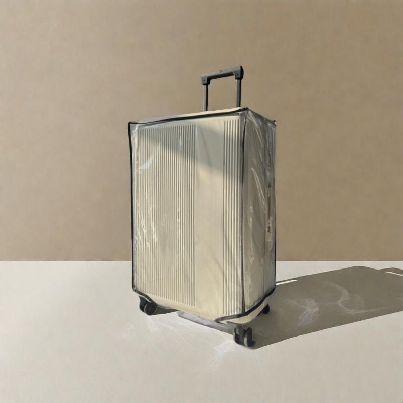 Thickened PVC Anti-Fall Transparent Dust Cover for Check-in Suitcases