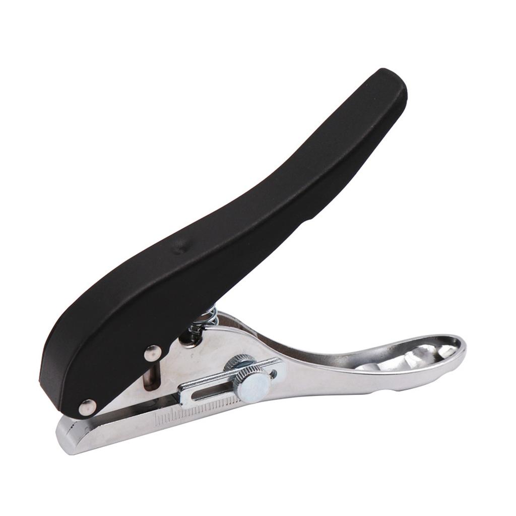 Portable Punch Pliers 10mm Hole Card Punching Tool Hand Countersink Drill Punch Tool for Cardboard Paper Crafts Labels
