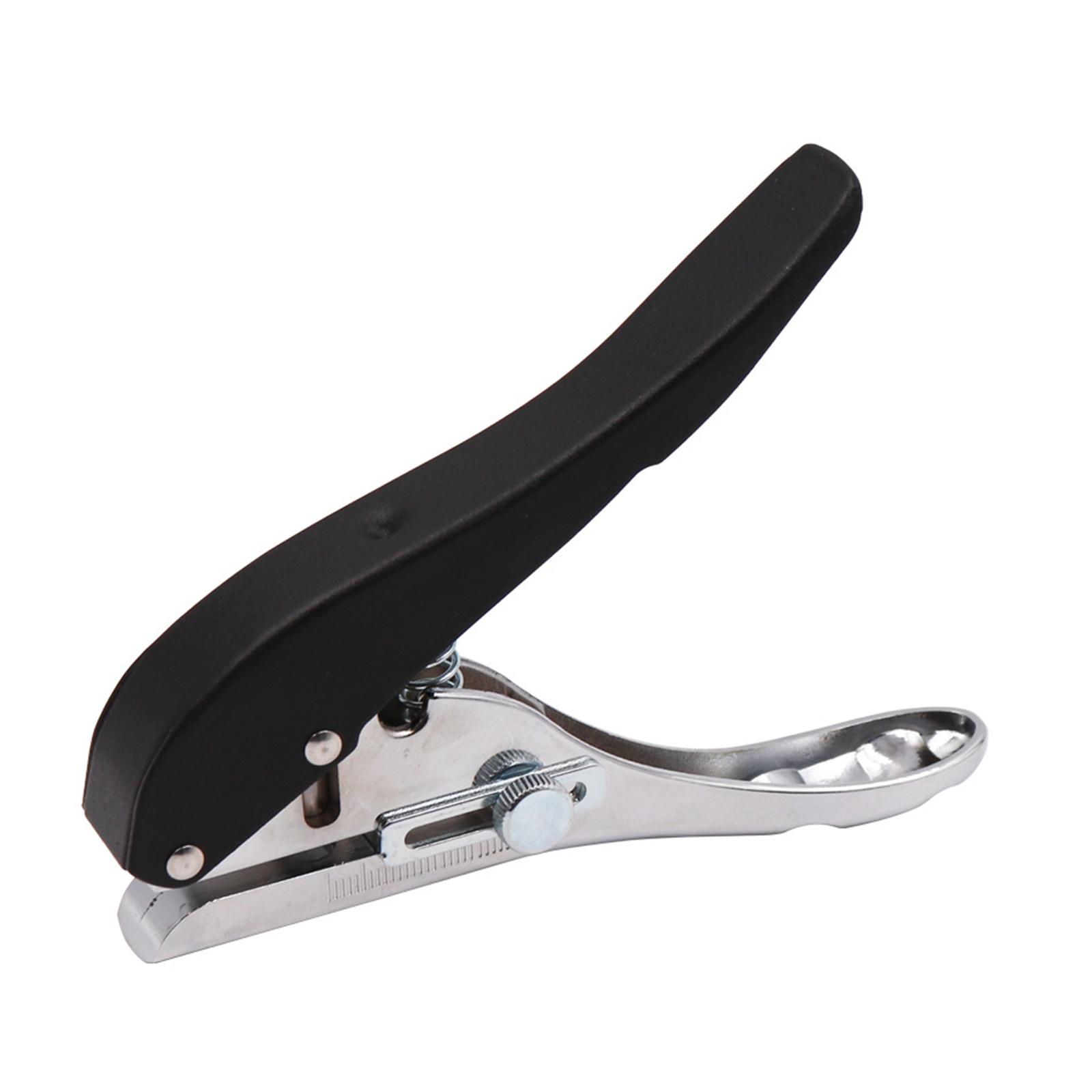 

Портативные дыроколы 10 мм Инструмент для пробивки отверстий в картах Ручной зенковочный сверлильный пуансон Инструмент для картона Бумажные поделки Этикетки чёрный