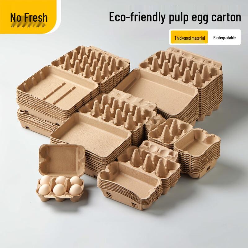 Biologicky rozložitelné papírové obaly na vejce